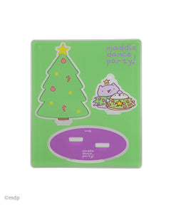 Holiday Acrylic Display, Keychain or Ornament, Tango and Cece
