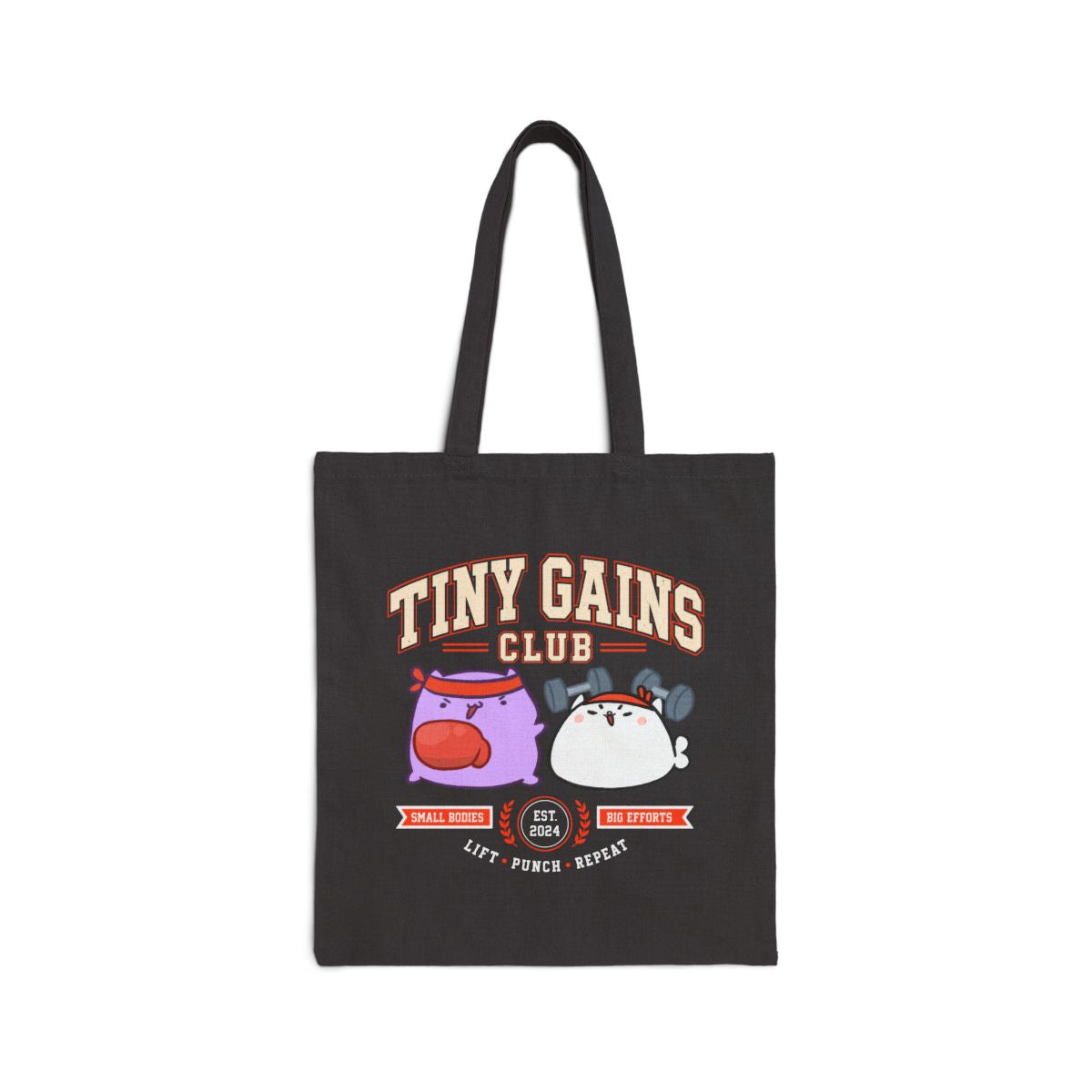 Tiny Gains Club Tote Bag